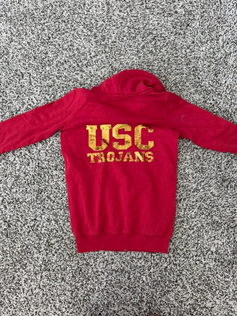 USC Trojans Zip-Up Hoodie | Heritage | Size M